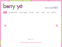 Tablet Screenshot of berry-yo.com